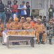 Plt. Sekretaris Daerah Kabupaten Puncak, Nenu Tabuni, memberikan arahan langsung kepada peserta dan panitia kegiatan dalam rangka menyambut Hari Ulang Tahun ke-81 Kemerdekaan Republik Indonesia di Kota Ilaga