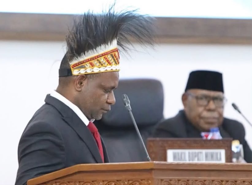 Fraksi Gerindra Terima LKPJ Bupati Mimika, Soroti Serapan APBD dan Pembangunan
