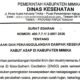 Surat Edaran Dinkes Mimika.